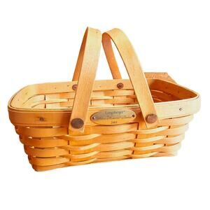 Longaberger Basket 2001 Woven Memories Basket